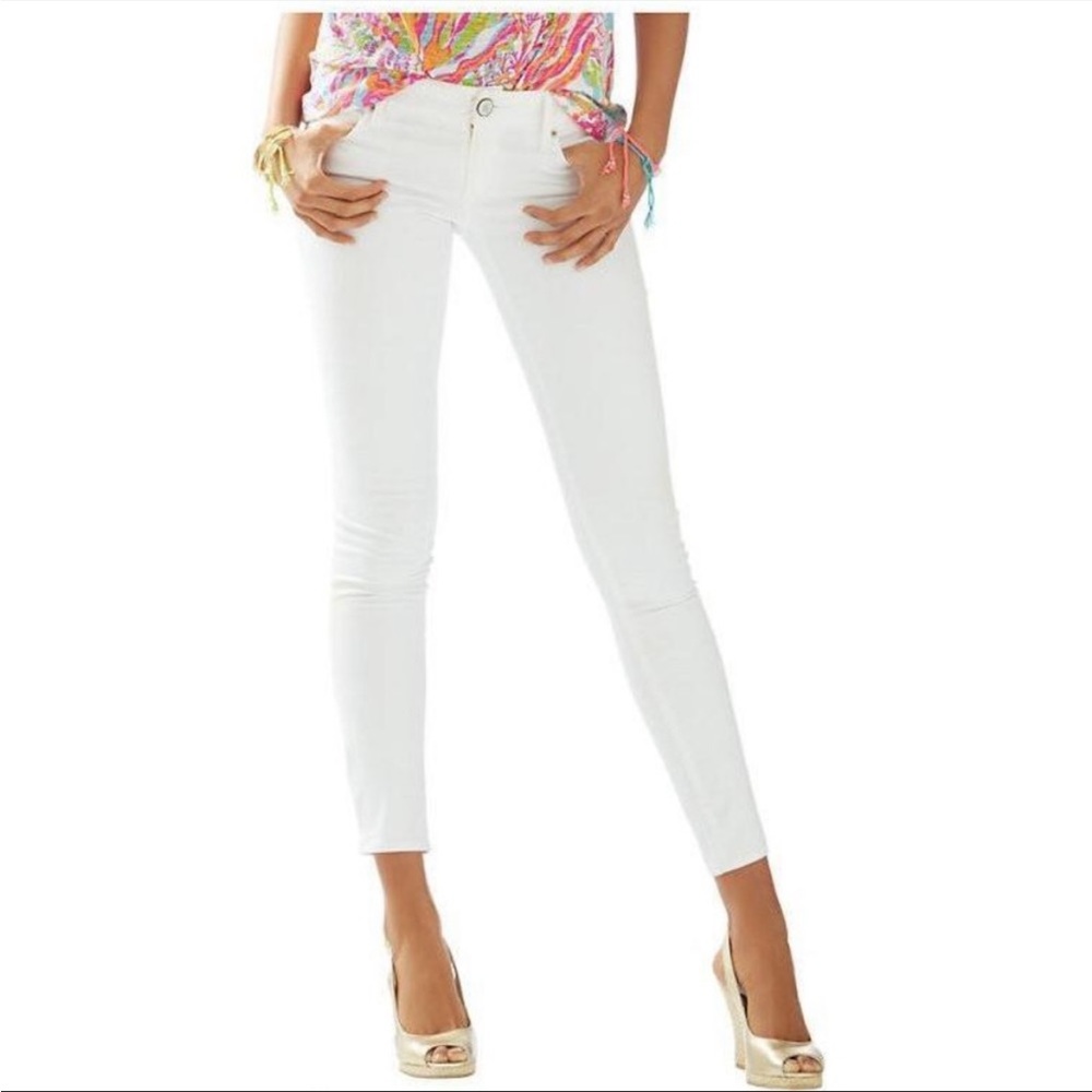 Lilly Pulitzer Worth Straight Crop Jeans